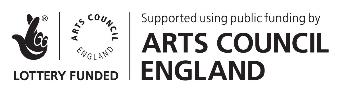 Lottery Funded. Supported by Arts Council England